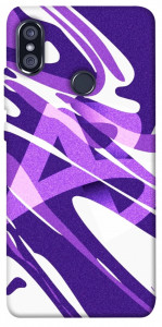 Чехол Purple Abstract для Xiaomi Redmi Note 5 (DC)