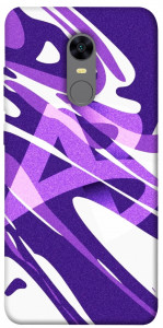 Чехол Purple Abstract для Xiaomi Redmi Note 5 (Single Camera)