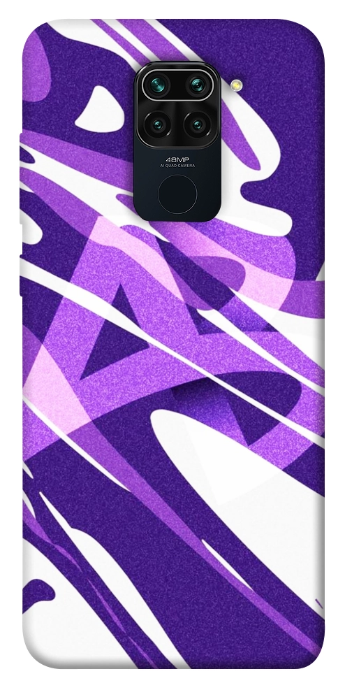 Чехол Purple Abstract для Xiaomi Redmi 10X