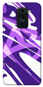 Чохол Purple Abstract для Xiaomi Redmi Note 9