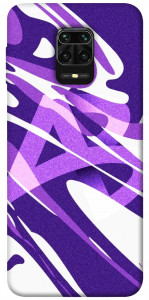 Чохол Purple Abstract для Xiaomi Redmi Note 9 Pro