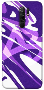 Чохол Purple Abstract для Xiaomi Redmi 9