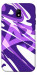 Чехол Purple Abstract для Galaxy J7 (2017)