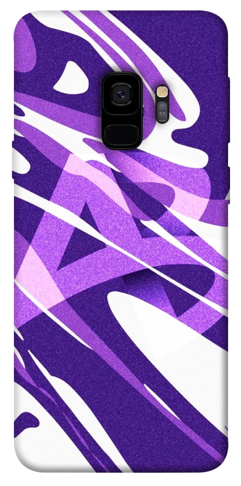 Чехол Purple Abstract для Galaxy S9