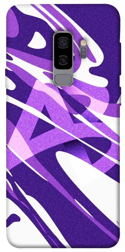 Чехол Purple Abstract для Galaxy S9+