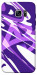 Чохол Purple Abstract для Galaxy S7 Edge