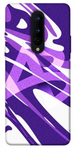 Чохол Purple Abstract для OnePlus 8