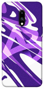 Чехол Purple Abstract для OnePlus 7