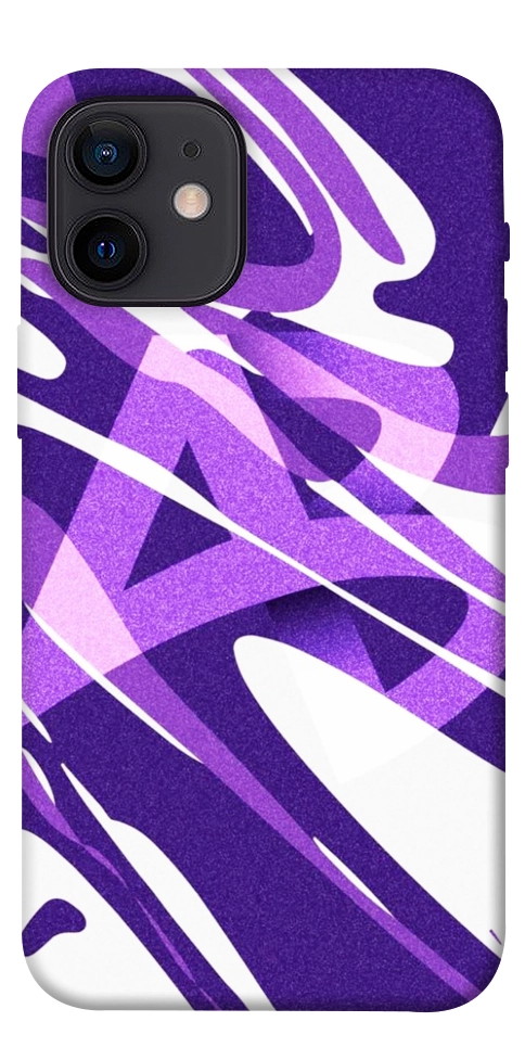Чехол Purple Abstract для iPhone 12 mini