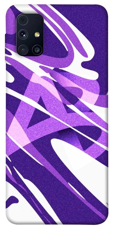 Чехол Purple Abstract для Galaxy M31s