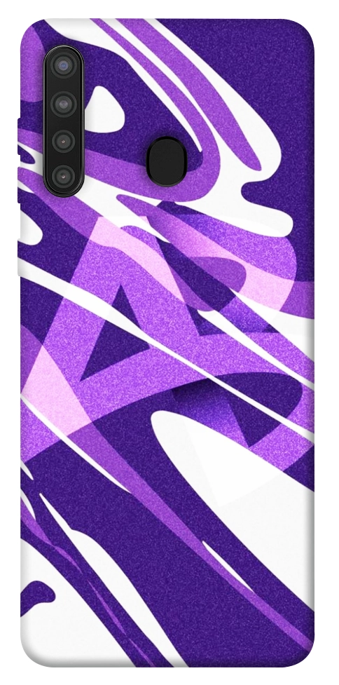 Чохол Purple Abstract для Galaxy A21