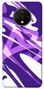 Чехол Purple Abstract для OnePlus 7T
