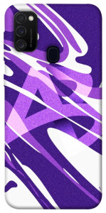 Чехол Purple Abstract для Samsung Galaxy M30s
