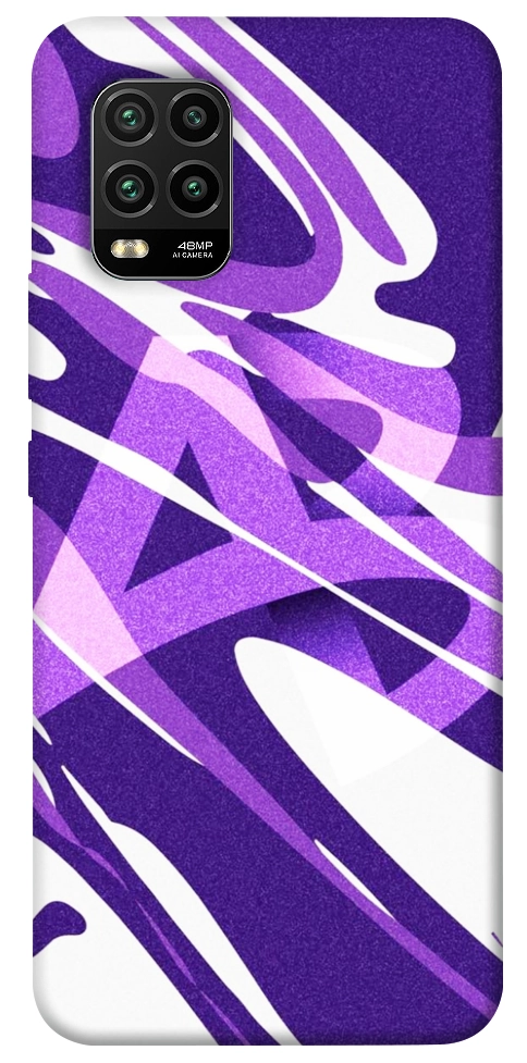 Чехол Purple Abstract для Xiaomi Mi 10 Lite