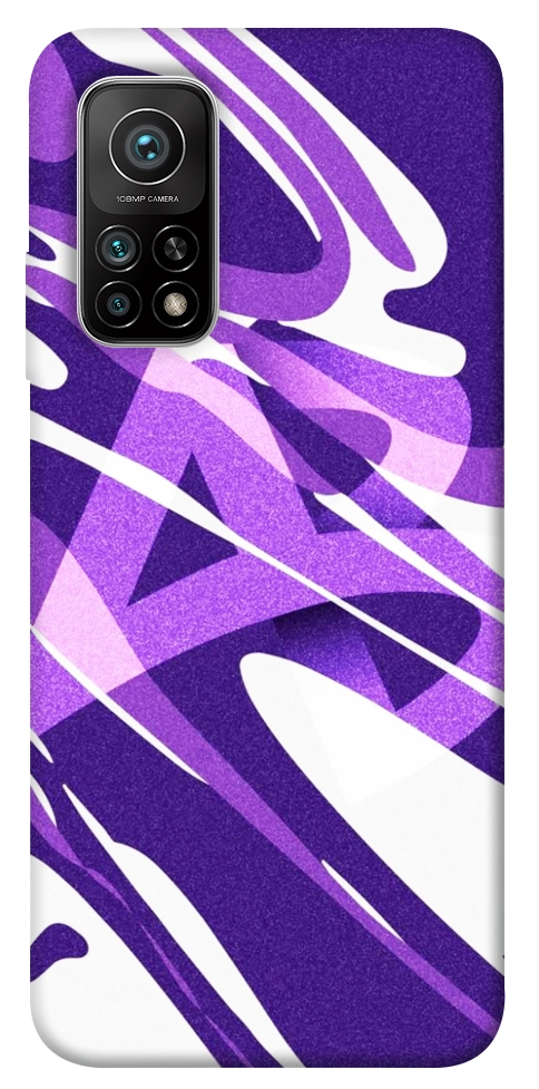 Чехол Purple Abstract для Xiaomi Mi 10T Pro
