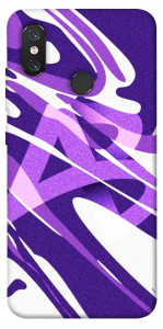 Чехол Purple Abstract для Xiaomi Mi 8
