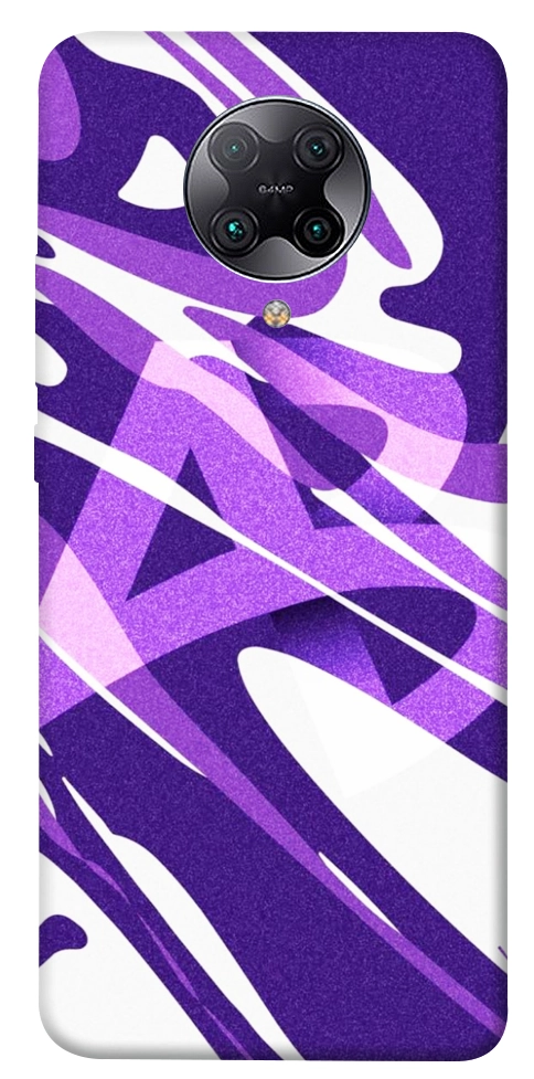 Чехол Purple Abstract для Xiaomi Redmi K30 Pro