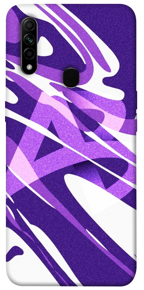 Чохол Purple Abstract для Oppo A31