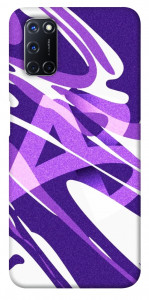 Чехол Purple Abstract для Oppo A92