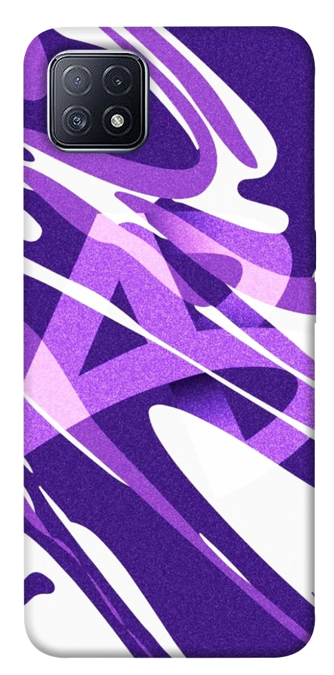Чехол Purple Abstract для Oppo A73