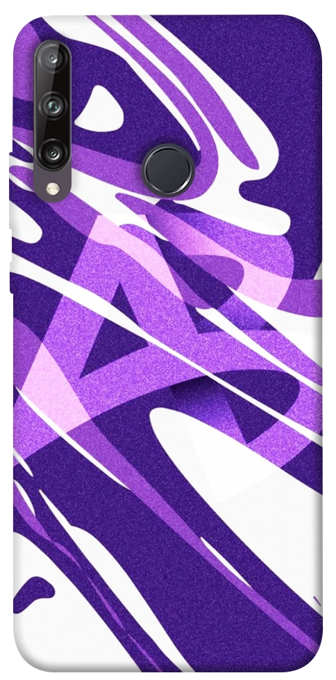 Чохол Purple Abstract для Huawei P40 Lite E