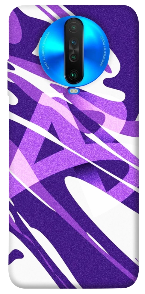 Чохол Purple Abstract для Xiaomi Poco X2