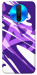 Чохол Purple Abstract для Xiaomi Poco X2