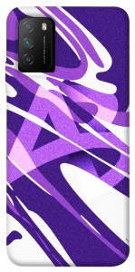 Чехол Purple Abstract для Xiaomi Poco M3