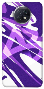 Чехол Purple Abstract для Xiaomi Redmi Note 9 5G