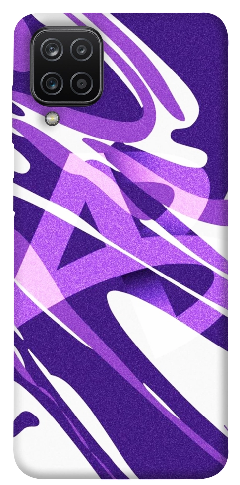 Чехол Purple Abstract для Galaxy A12