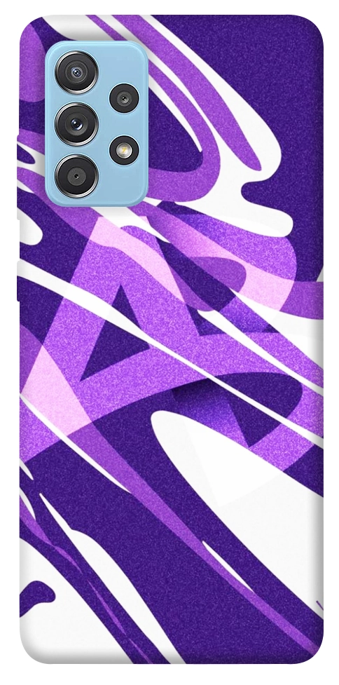 Чохол Purple Abstract для Galaxy A52
