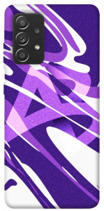 Чохол Purple Abstract для Samsung Galaxy A72 4G