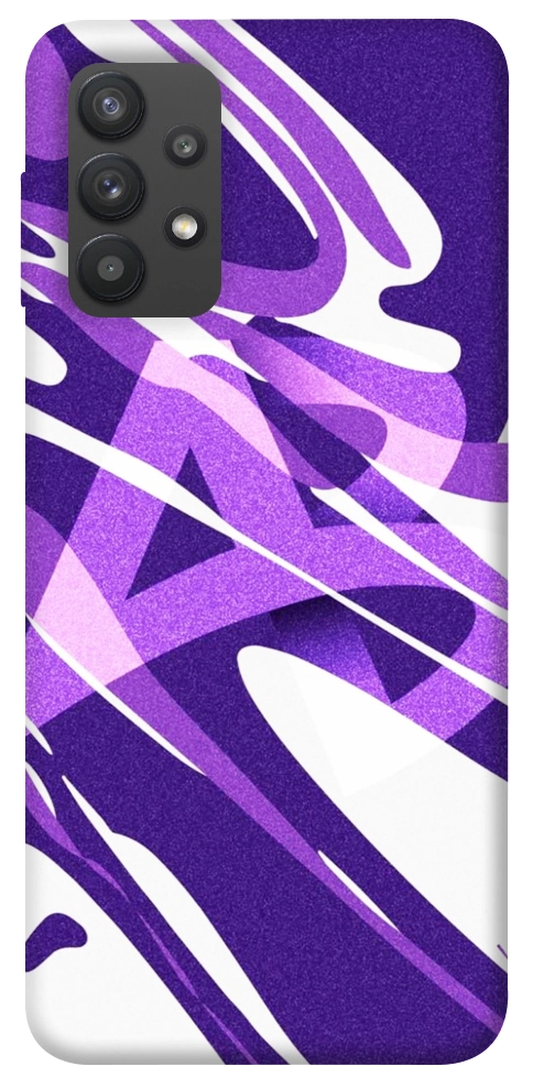 Чехол Purple Abstract для Galaxy A32 4G