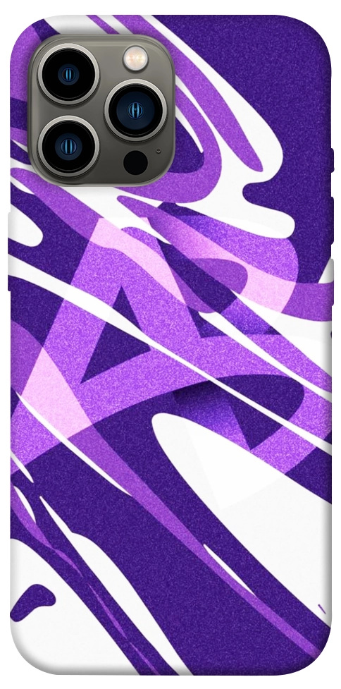 Чехол Purple Abstract для iPhone 13 Pro Max