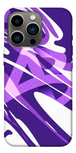 Чохол Purple Abstract для iPhone 13 Pro