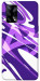 Чехол Purple Abstract для Oppo A74 4G