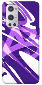 Чехол Purple Abstract для Oneplus 9 pro