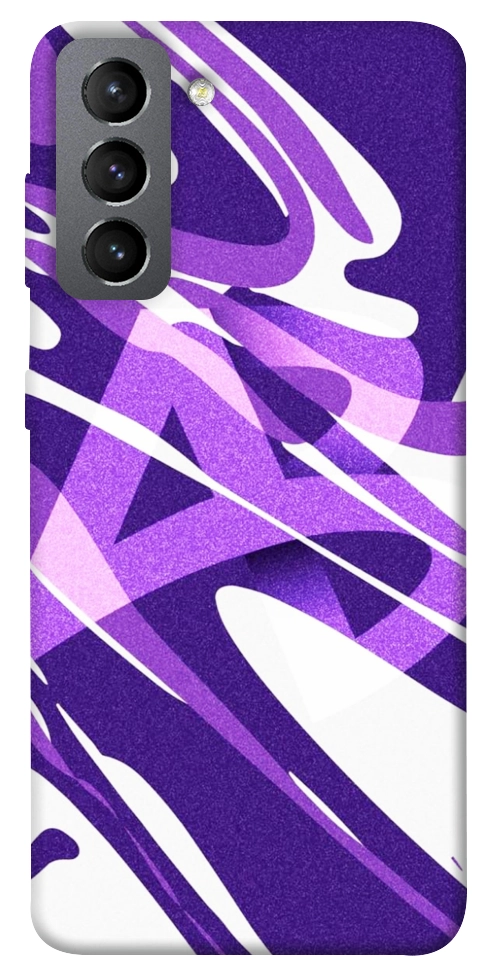 Чехол Purple Abstract для Galaxy S21 FE