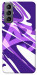 Чехол Purple Abstract для Galaxy S21 FE