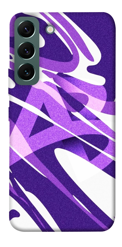 Чехол Purple Abstract для Galaxy S22