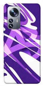 Чохол Purple Abstract для Xiaomi 12