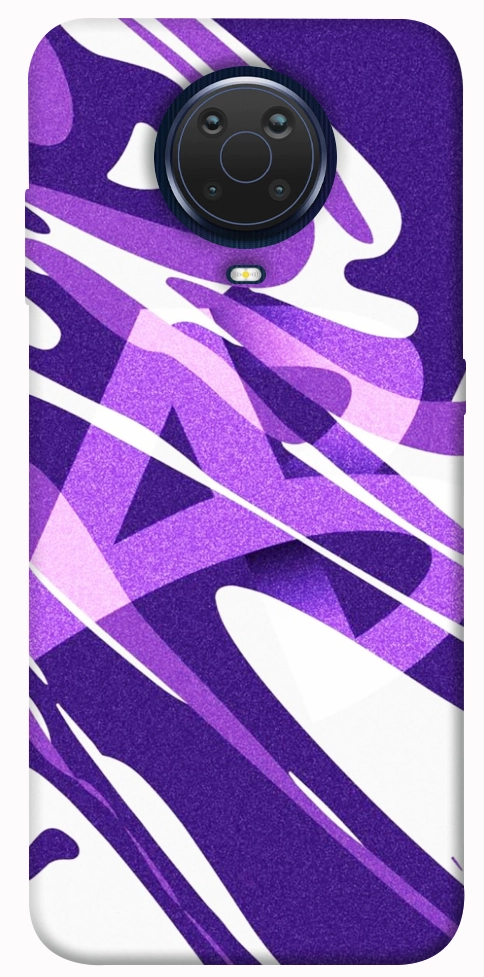 Чехол Purple Abstract для Nokia G20