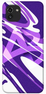 Чехол Purple Abstract для Galaxy A03