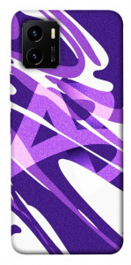 Чехол Purple Abstract для Vivo Y15s