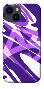 Чохол Purple Abstract для iPhone 14