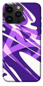 Чехол Purple Abstract для iPhone 14 Pro Max