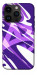 Чохол Purple Abstract для iPhone 14 Pro