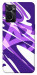 Чехол Purple Abstract для Oppo A76 4G