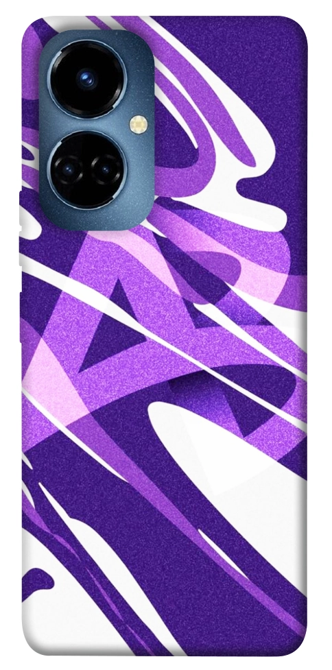Чехол Purple Abstract для TECNO Camon 19 Pro (CI8n)