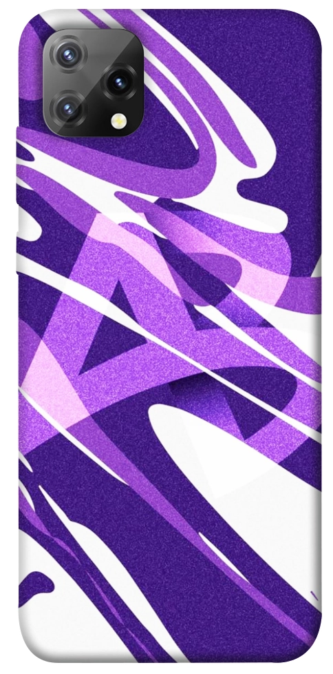 Чехол Purple Abstract для Blackview A55